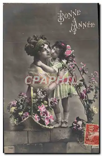 Cartes postales Fantaisie Femme Enfant