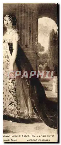 Cartes postales Mme lebrun Marie Annunciade Reine de Naples Musee de Versailles