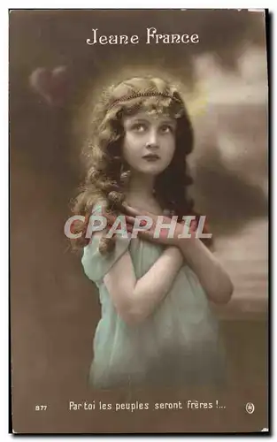 Cartes postales Fantaisie Enfant Jeune France