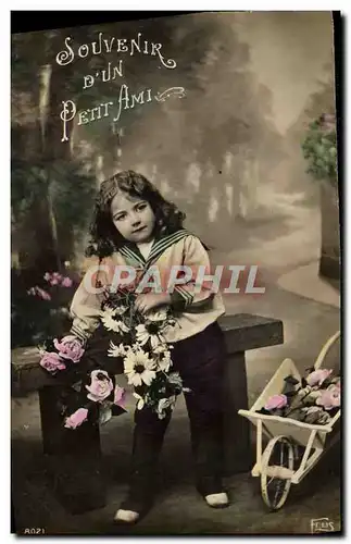 Cartes postales Fantaisie Enfant Marin