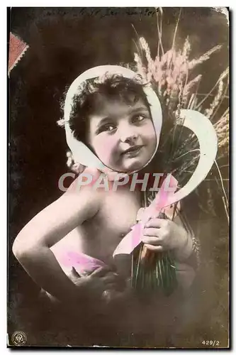 Cartes postales Fantaisie Enfant serpe