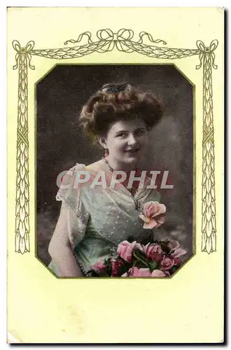 Cartes postales Fantaisie Femme