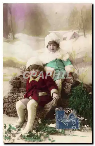 Cartes postales Fantaisie Enfants