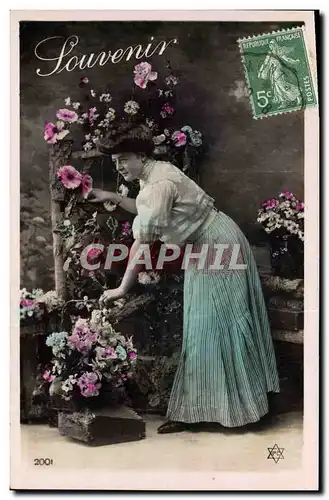 Cartes postales Fantaisie Femme