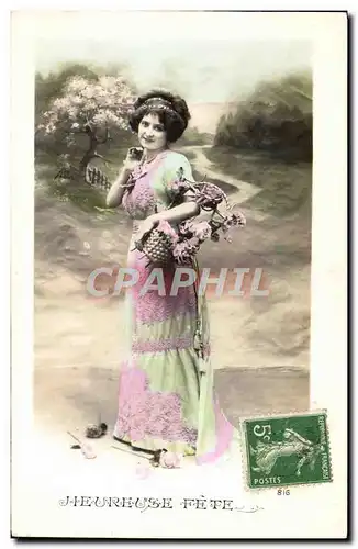 Cartes postales Fantaisie Femme