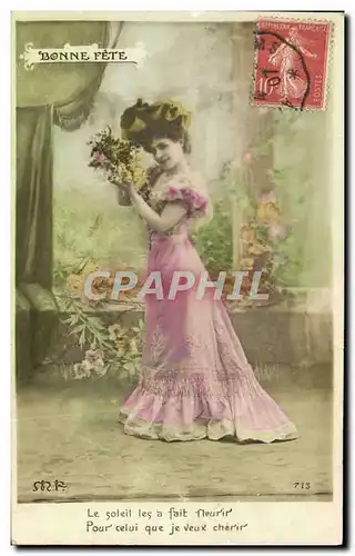 Cartes postales Fantaisie Femme