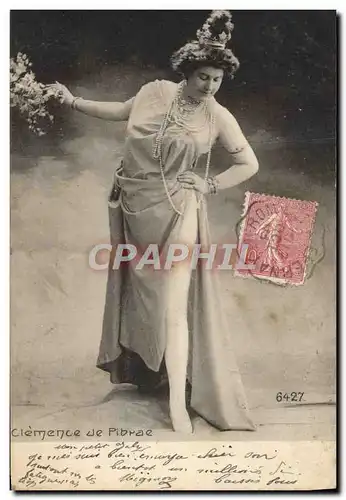 Cartes postales Fantaisie Femme Clemence de Pibrae
