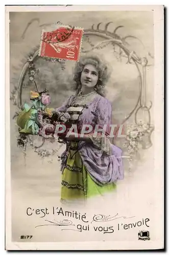 Cartes postales Fantaisie Femme