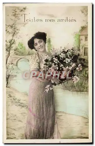 Cartes postales Fantaisie Femme