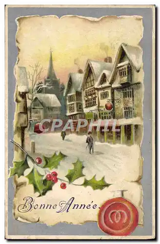 Cartes postales Fantaisie Bonne annee