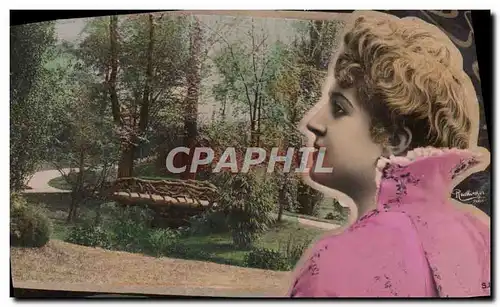 Cartes postales Fantaisie Femme Bonheur