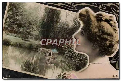 Cartes postales Fantaisie Femme Henriot