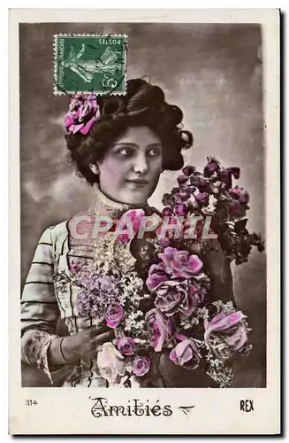 Cartes postales Fantaisie Femme