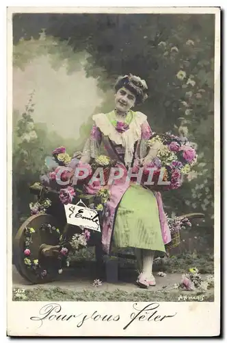 Cartes postales Fantaisie Femme