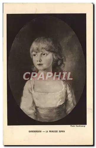 Cartes postales Gainsborough La princesse Sophia