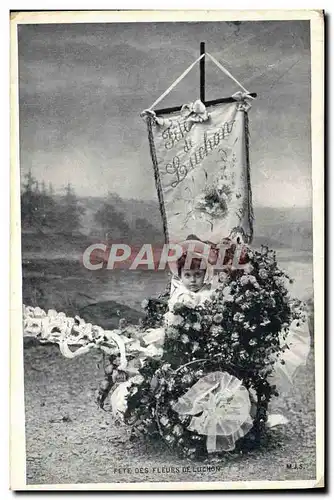 Cartes postales Fantaisie Enfant Fete des fleurs de Luchon