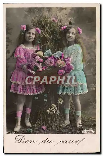 Cartes postales Fantaisie Enfants