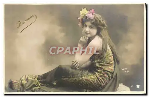 Cartes postales Fantaisie Femme