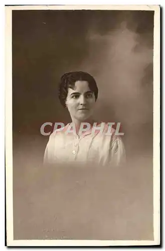 CARTE PHOTO Fantaisie Femme