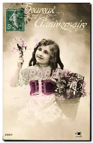 Cartes postales Fantaisie Enfant