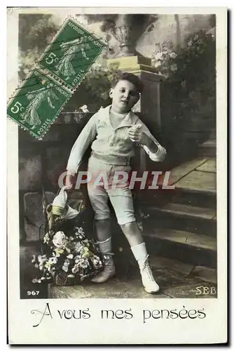 Cartes postales Fantaisie Enfant