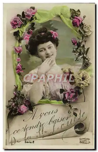 Cartes postales Fantaisie Femme