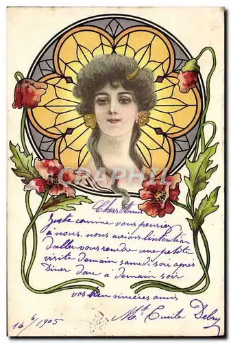 Cartes postales Fantaisie Femme