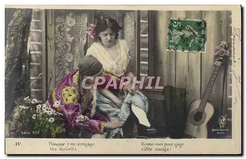 Cartes postales Fantaisie Femme