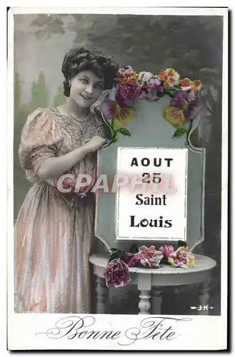 Cartes postales Fantaisie Femme Saint louis