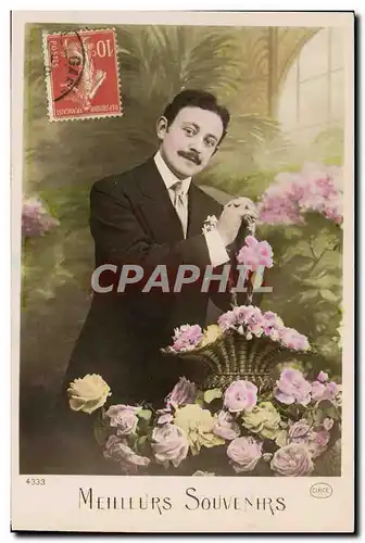 Cartes postales Fantaisie Homme