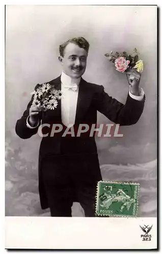 Cartes postales Fantaisie Homme