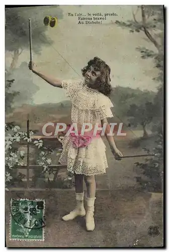 Cartes postales Fantaisie Enfant Diabolo