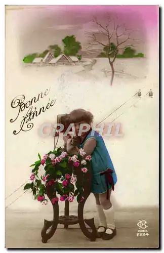 Cartes postales Fantaisie Enfant Telephone