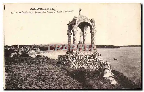 Cartes postales Les Bords de la Rance La vierge de Saint Suliac
