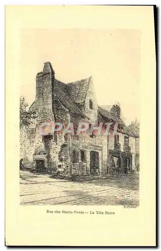 Cartes postales Rue des Hauts Paves La Tete Noire