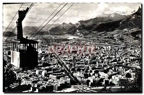 Cartes postales moderne Grenoble Vue Generale Prise de la Station Superieure du Teleferique