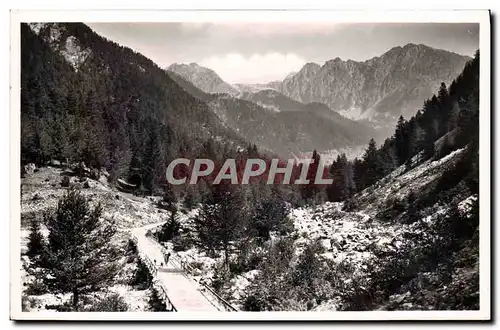 Cartes postales moderne St Martin Vesubie La Route du Boreon