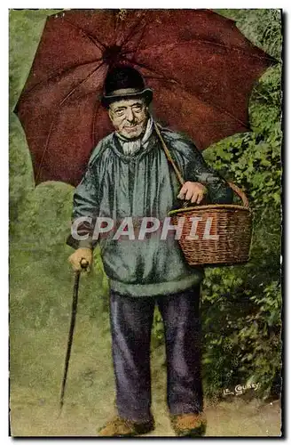 Cartes postales La Normandie Pittoresque M&#39Prechez Pos des Parapluies d&#39achiteu