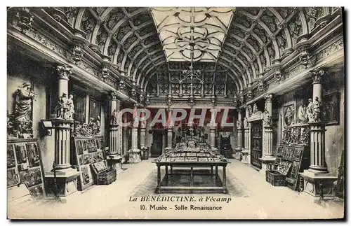 Cartes postales La Benedictine a Fecamp Musee Salle Renaissance