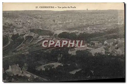 Cartes postales Cherbourg Vue Prise du Roule