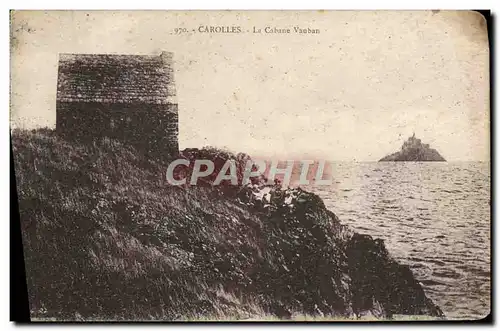 Ansichtskarte AK Carolles La Cabane Vauban