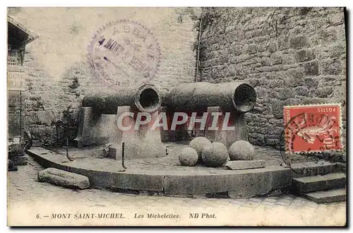 Cartes postales Mont St Michel Les Michelettes