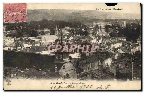 Cartes postales Bar le Duc Vue Generale