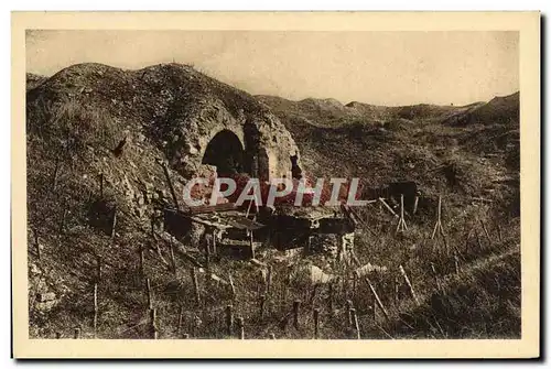 Cartes postales Fort de Souville Militaria