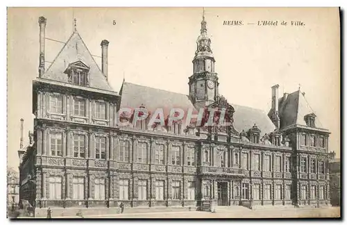 Cartes postales Reims L'Hotel de Ville