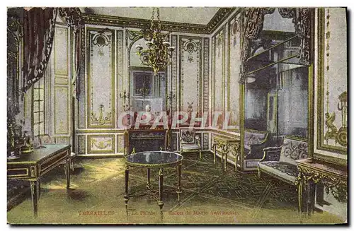 Cartes postales Versailles Le palais Salon de Marie Antoinette