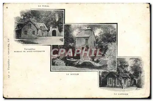 Cartes postales Versailles Hameau de Marie Antoinette Le moulin La laiterie