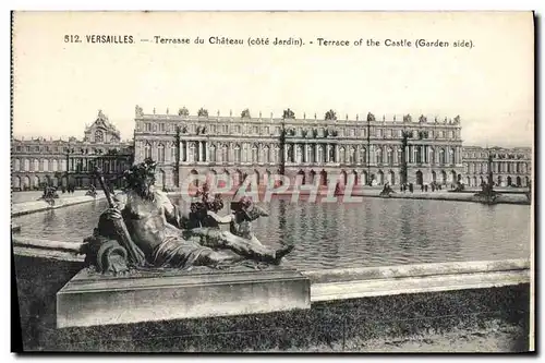 Cartes postales Versailles Terrasse du Chateau