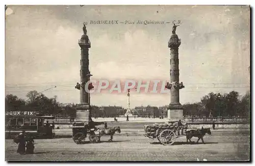 Cartes postales Bordeaux Place des Quinconces