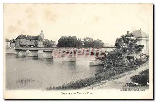 Cartes postales Seurre Vue Du POnt